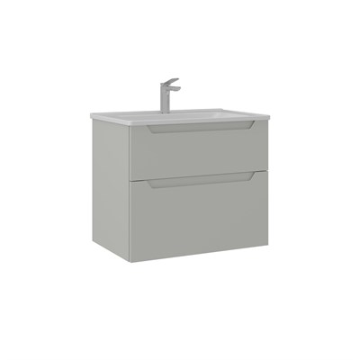 Messina 65 cm Lavabolu Banyo Alt Dolabı