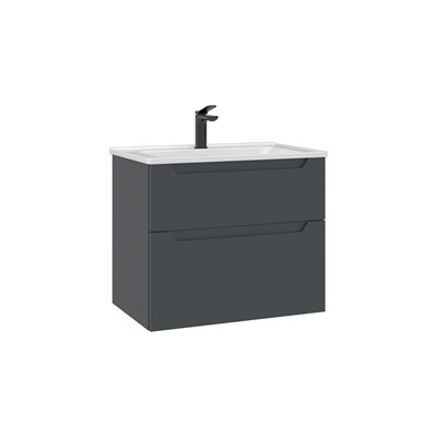Messina 65 cm Lavabolu Banyo Alt Dolabı
