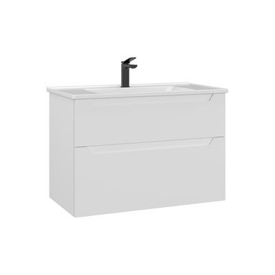 Messina 80 cm Lavabolu Banyo Alt Dolabı