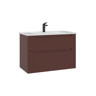Messina 80 cm Lavabolu Banyo Alt Dolabı