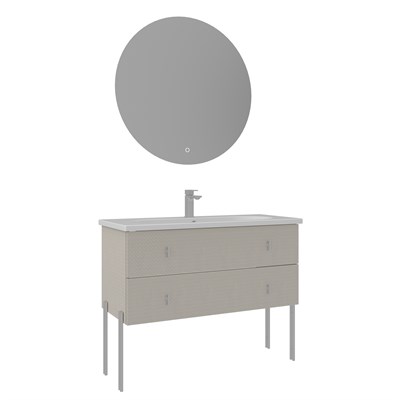 Milazzo 100 cm Ayaklı Banyo Dolabı Takımı