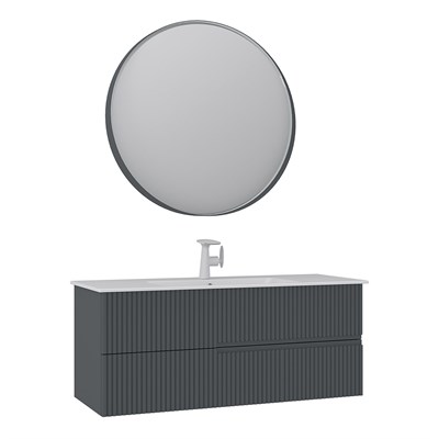 Moonlight 120 cm Banyo Dolabı Takımı