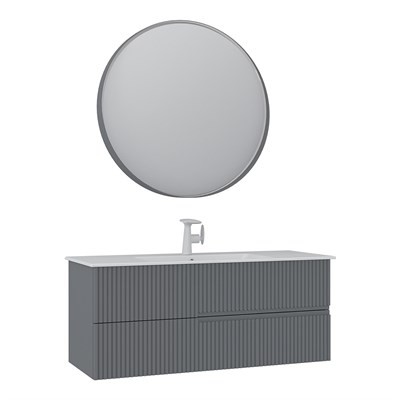 Moonlight 120 cm Banyo Dolabı Takımı