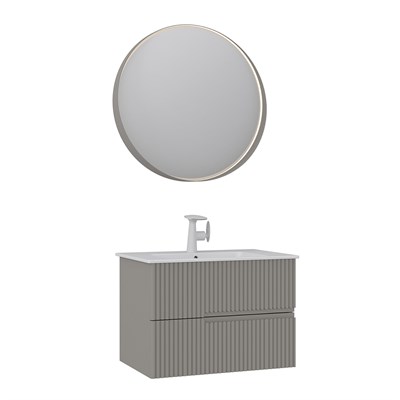 Moonlight 70 cm Banyo Dolabı Takımı