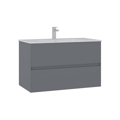 Nest 90 cm Lavabolu Banyo Alt Dolabı
