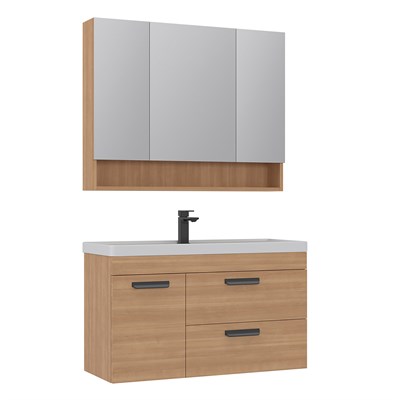 Nova 100 cm Banyo Dolabı Takımı