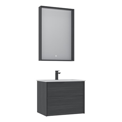 Noventa 70 cm Banyo Dolabı Takımı Sol