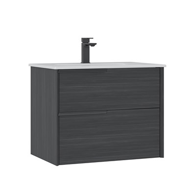 Noventa 70 cm Lavabolu Banyo Alt Dolabı Sol