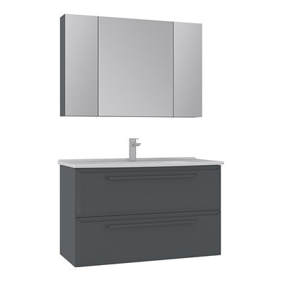 Nuvola 100 cm Banyo Dolabı Takımı