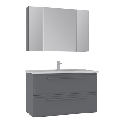 Nuvola 100 cm Banyo Dolabı Takımı
