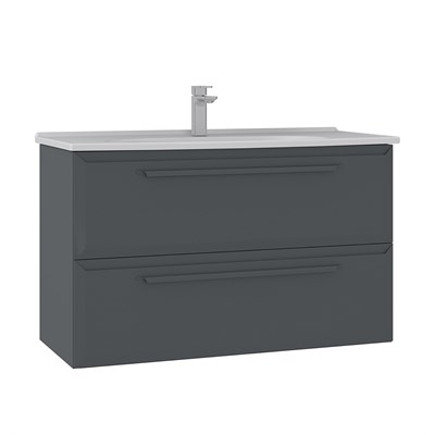 Nuvola 100 cm Lavabolu Banyo Alt Dolabı