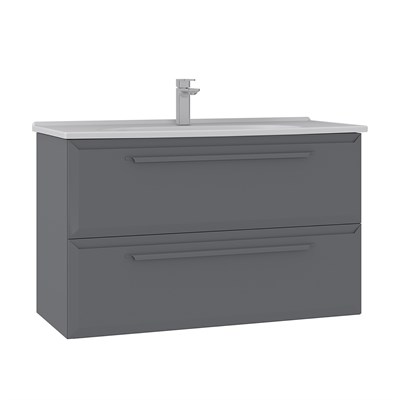 Nuvola 100 cm Lavabolu Banyo Alt Dolabı