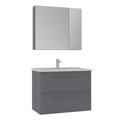 Nuvola 80 cm Banyo Dolabı Takımı