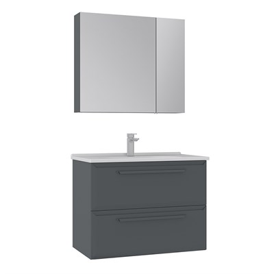 Nuvola 80 cm Banyo Dolabı Takımı
