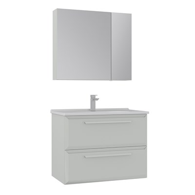 Nuvola 80 cm Banyo Dolabı Takımı