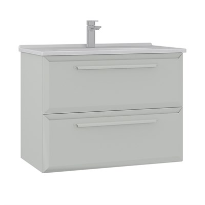 Nuvola 80 cm Lavabolu Banyo Alt Dolabı