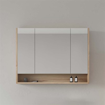 Prato 100 cm Banyo Üst Ayna Dolabı