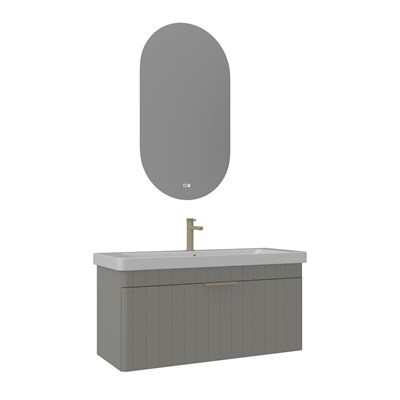 Procida 105 cm Banyo Dolabı Takımı