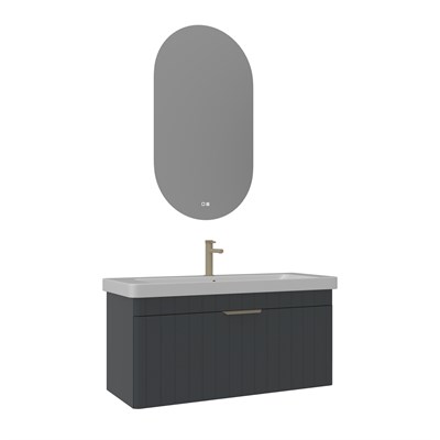 Procida 105 cm Banyo Dolabı Takımı