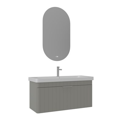 Procida 105 cm Banyo Dolabı Takımı
