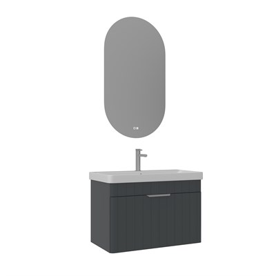 Procida 80 cm Banyo Dolabı Takımı