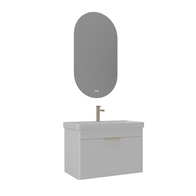 Procida 80 cm Banyo Dolabı Takımı
