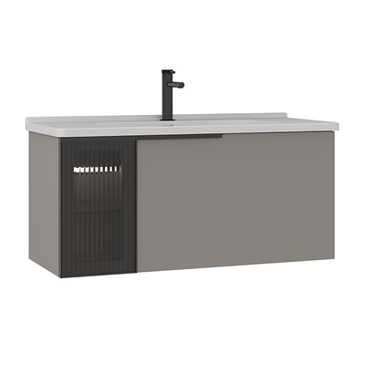 Pure 100 cm Lavabolu Banyo Alt Dolabı