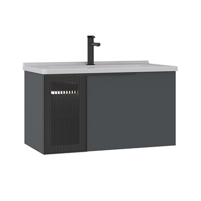 Pure 80 cm Lavabolu Banyo Alt Dolabı