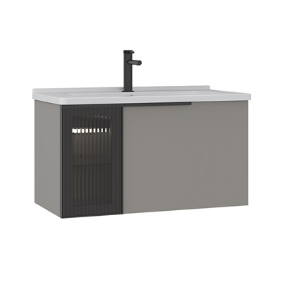 Pure 80 cm Lavabolu Banyo Alt Dolabı