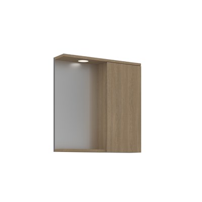 Purus 63 cm Banyo Üst Ayna Dolabı (Spot Aynalı)