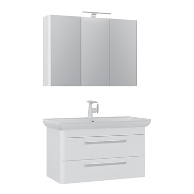 Rose 100 cm Banyo Dolabı Takımı