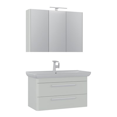 Rose 100 cm Banyo Dolabı Takımı
