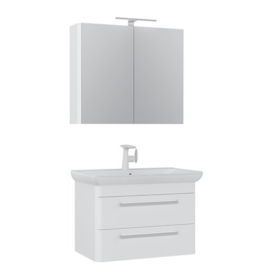 Rose 80 cm Banyo Dolabı Takımı