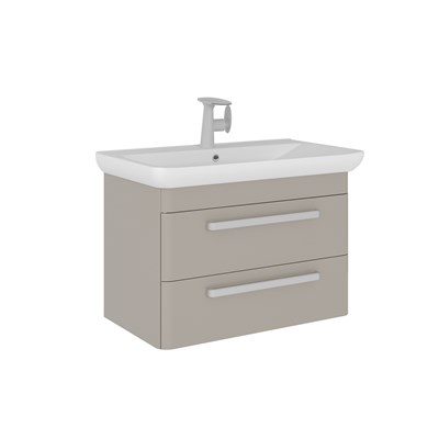 Rose 80 cm Lavabolu Banyo Alt Dolabı