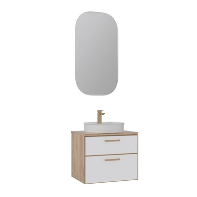 Salerno 60 cm Banyo Dolabı Takımı
