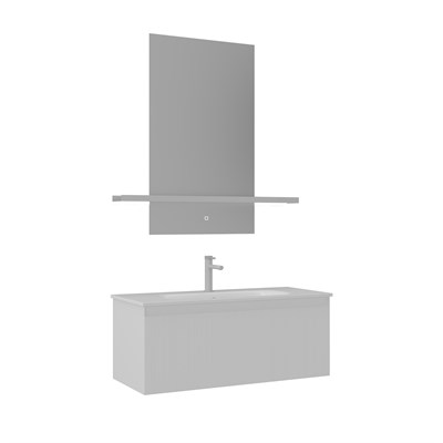 Salina 100 cm Banyo Dolabı Takımı