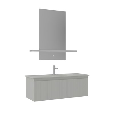Salina 120 cm Banyo Dolabı Takımı