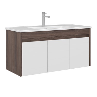 Serra 100 cm Lavabolu Banyo Alt Dolabı