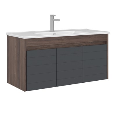 Serra 100 cm Lavabolu Banyo Alt Dolabı