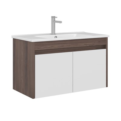 Serra 85 cm Lavabolu Banyo Alt Dolabı