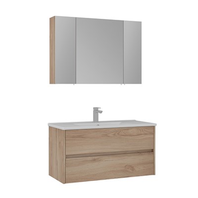 Side 100 cm Çekmeceli Banyo Dolabı Takımı