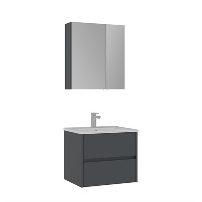Side 65 cm Çekmeceli Banyo Dolabı Takımı