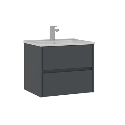 Side 65 cm Çekmeceli Lavabolu Banyo Alt Dolabı
