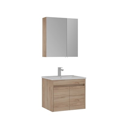 Side 65 cm Kapaklı Banyo Dolabı Takımı