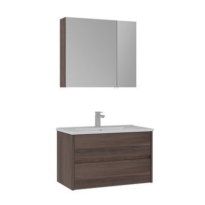 Side 85 cm Çekmeceli Banyo Dolabı Takımı