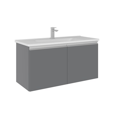 Terme 100 cm Lavabolu Banyo Alt Dolabı