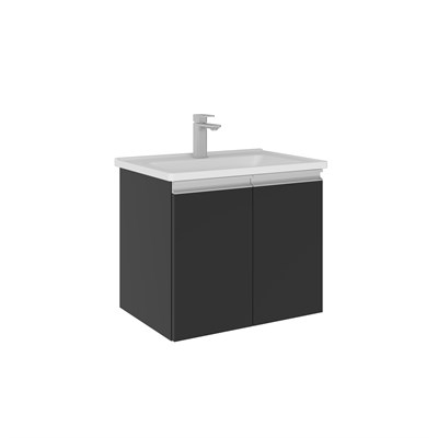 Terme 60 cm Lavabolu Banyo Alt Dolabı