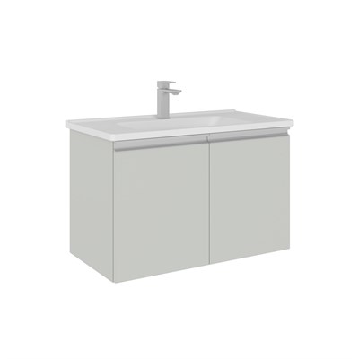 Terme 80 cm Lavabolu Banyo Alt Dolabı