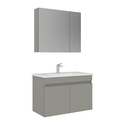 Tivoli 85 cm Banyo Dolabı Takımı
