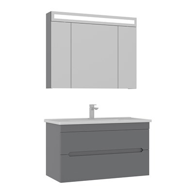 Varna 100 cm Banyo Dolabı Takımı